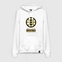 Женская Толстовка Boston Bruins , Бостон Брюинз (хлопок)