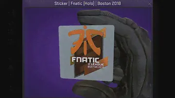 Fnatic Holo Boston 2018