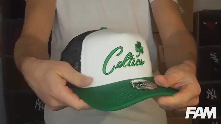 11871272 - Бейсболка New Era NBA TRUCKER BOSTON CELTICS GREEN/WHITE CAP